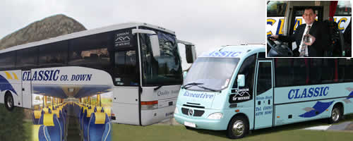 Classic Coachs offers a range of Coach and Bus Hire to meet your needs. Travel in comfort and arrive refreshed and ready for your day or evenings entertainment and activities. Classic Coaches for all you travel needs.