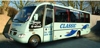 Classic Coaches fleet includes a range of luxury coaches catering from 20 to 53 people. All Coaches are fully fitted out with modern facilities both for your comfort and your safety.